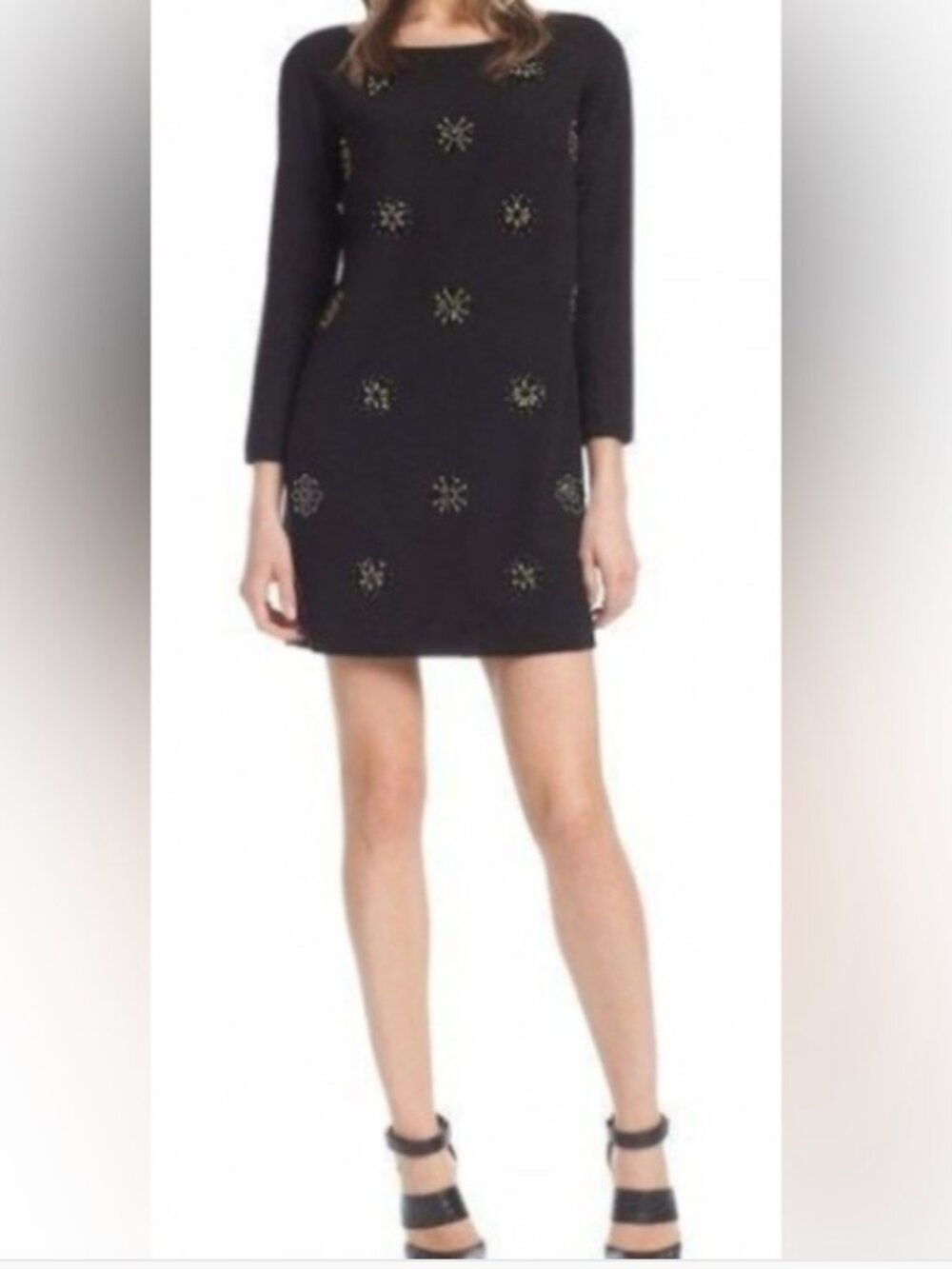 Shoshana Embellished Cocktail dress & Banana Republic Black Dress BUNDLE!